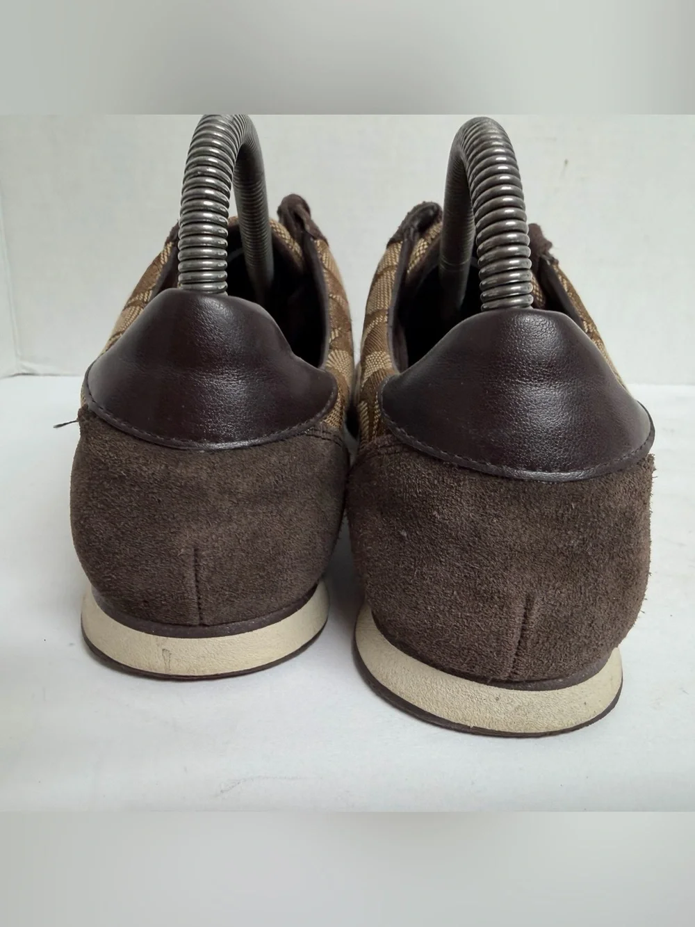 Coach Kelson A00775 Signature Brown Women's Sneakers Size 8.5B